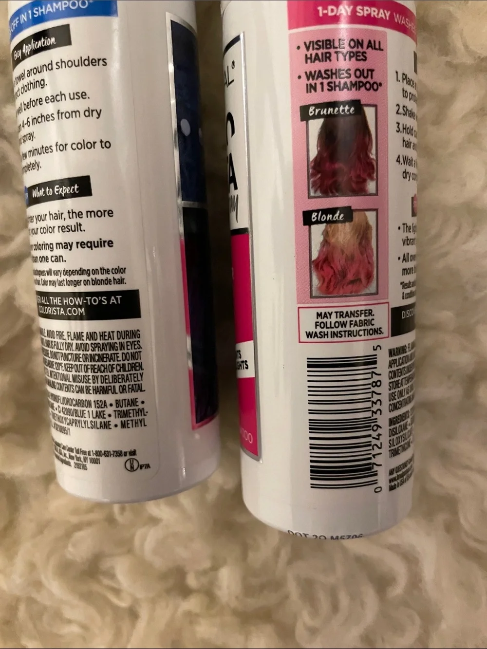 L'Oréal Colorista 1-Day Spray - Blue & Hot Pink